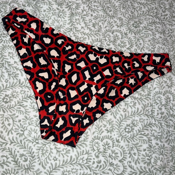 Kulani Kinis Other - Kulani Kinis Red and Black Bikini Swimwear